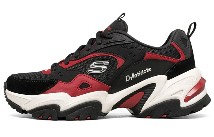 Buy スケッチャーズ ダッドスニーカー 黒赤 (Sukecchaazu Daddo Suniikaa Kuro Aka) 666164-BKRD