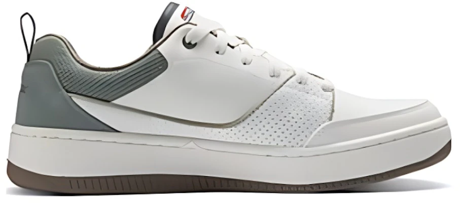 Skechers 減震防滑 低筒 生活休閒鞋 男款 白綠 Order Skechers 減震防滑 低筒 生活休閒鞋 男款 白綠