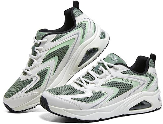 Skechers Low-Top Running 'Aurora Butterfly Putih Hijau' 183079-SAGE Shop Skechers Low-Top Running 'Aurora Butterfly Putih Hijau' 183079-SAGE