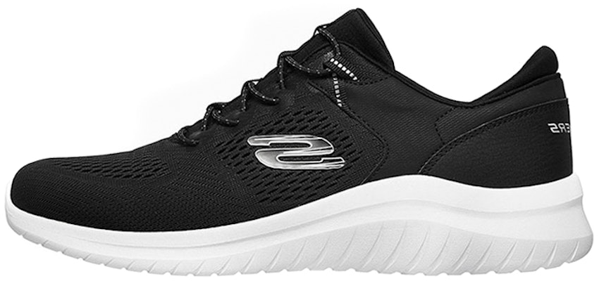 スケッチャーズ ローカット ランニングシューズ (黒メッシュ) 232108-BKW Buy スケッチャーズ ローカット ランニングシューズ (黒メッシュ) 232108-BKW