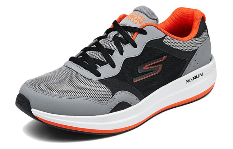Lookbook Skechers Low-Top Running 'Grey Black Orange' 220539-GYOR
