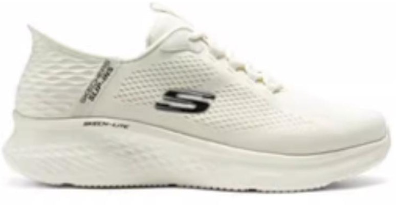Skechers Sepatu Lari Low-Top 'Milky White' 232466-OFWT Lookbook Skechers Sepatu Lari Low-Top 'Milky White' 232466-OFWT