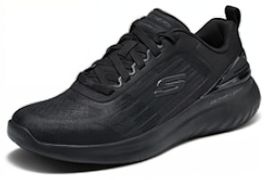 Skechers Low-Top Lari 'Kenyamanan Hitam Murni' 232778-BBK Lookbook Skechers Low-Top Lari 'Kenyamanan Hitam Murni' 232778-BBK