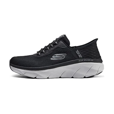 Skechers Low-Top Running Shoe 'Black Grey'