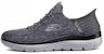 Kasut Lari Skechers Rendah 'Kelabu' 232469-CCBK