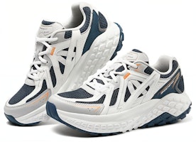 Skechers Low-Top Sepatu Lari 'Putih Biru' 232746-WNV Lookbook Skechers Low-Top Sepatu Lari 'Putih Biru' 232746-WNV