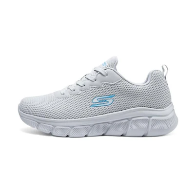 Skechers Low-Top Running Sneakers 'White Shock-Absorbing Breathable'