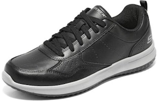 Skechers 休閒舒適 防滑耐磨 低筒 板鞋 男款 黑白色 Lookbook Skechers 休閒舒適 防滑耐磨 低筒 板鞋 男款 黑白色