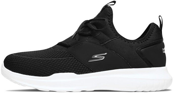 skechers-low-top-sneaker-black-and-white-55119-bkw