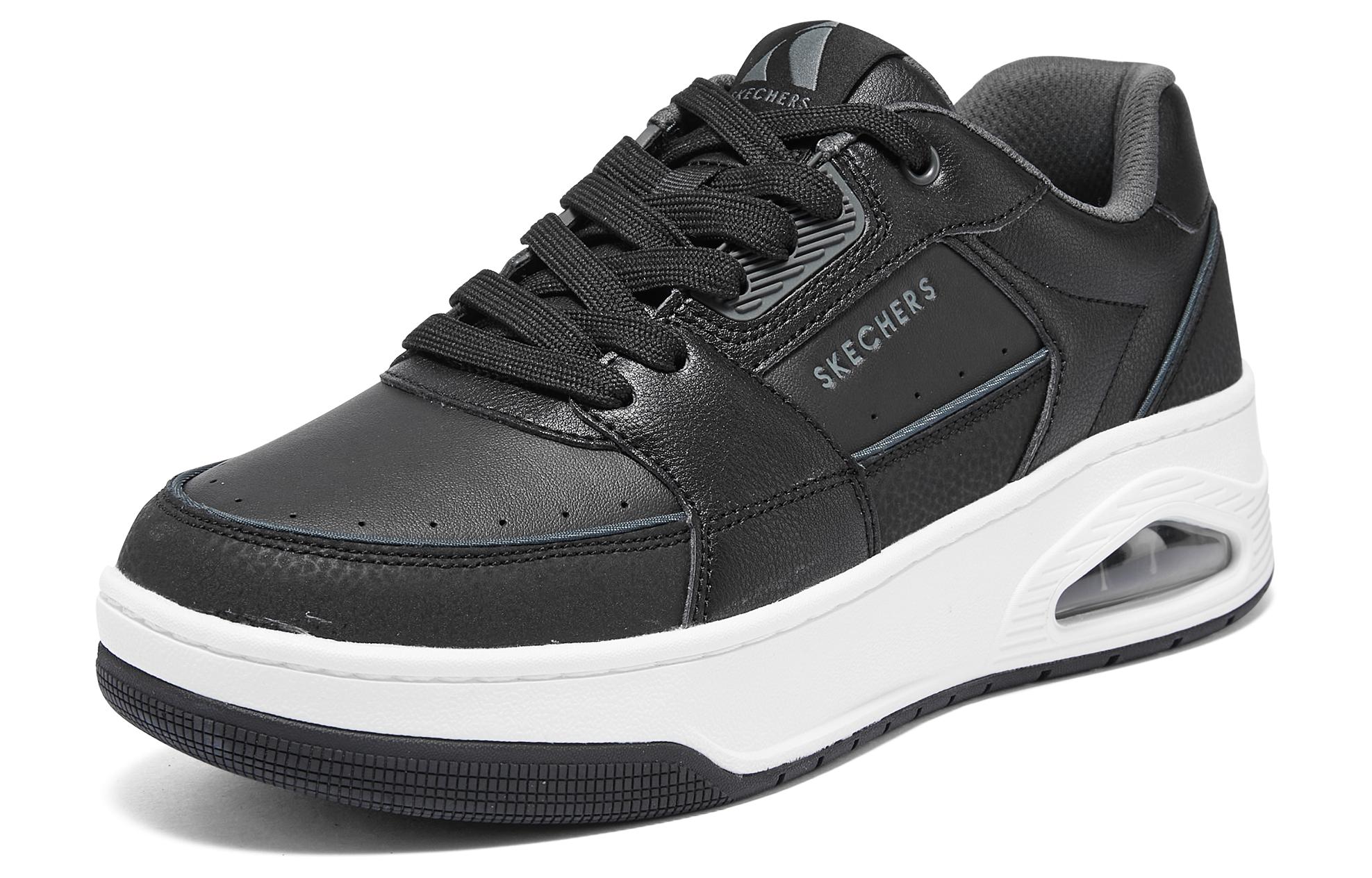 Lookbook Skechers Sepatu Low-Top 'Hitam Esensial' 183140-BLK
