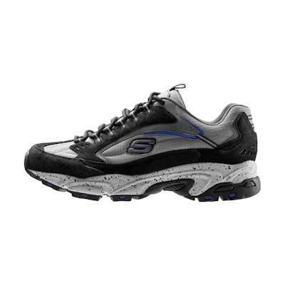 Skechers Low 'Black White Grey'