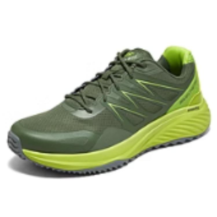 Lookbook 스케쳐스 로우 '그린 옐로' 232781-OLLM