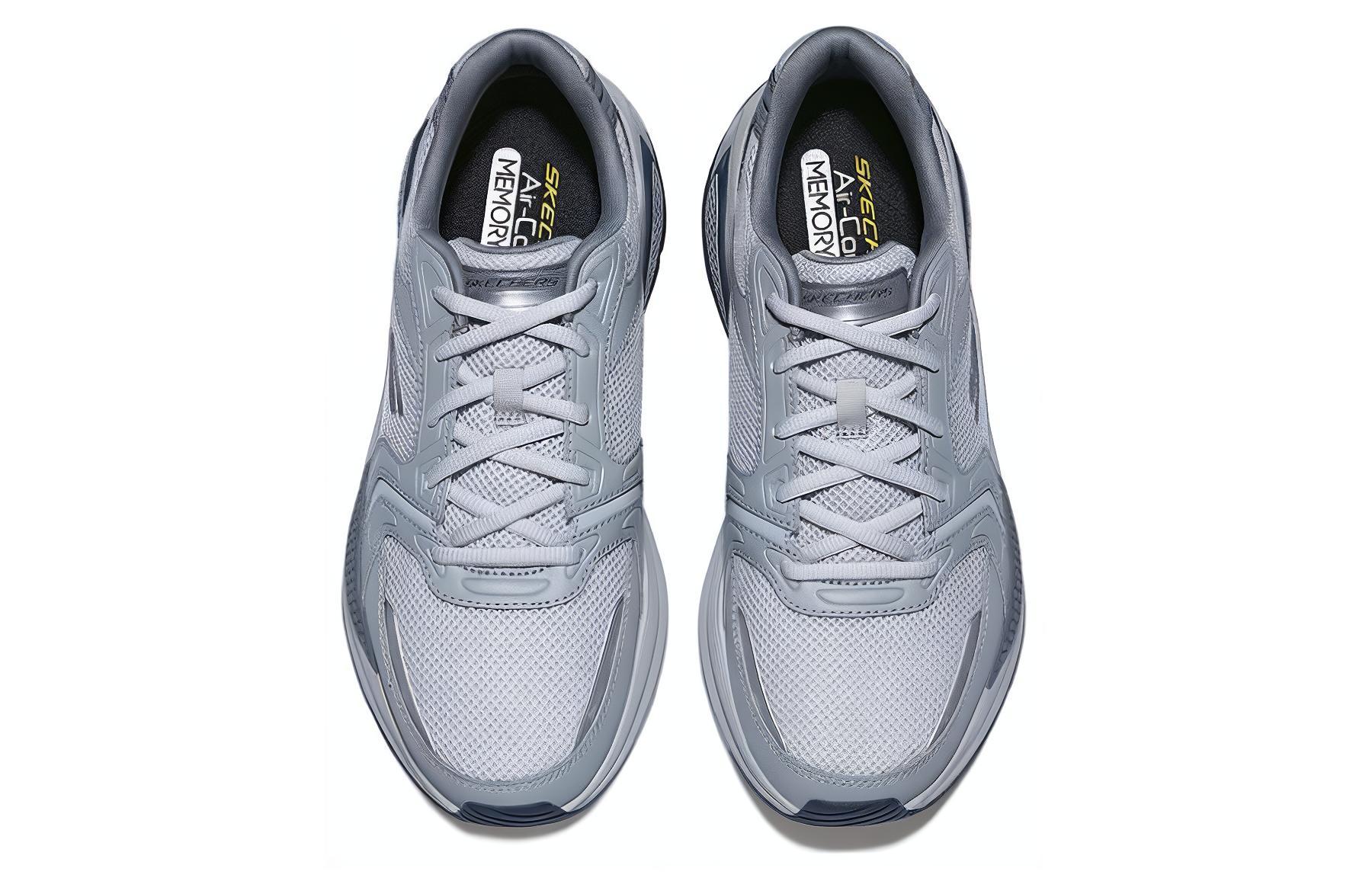 Shop Skechers Rendah 'Abu-Abu' 232738-GYNV