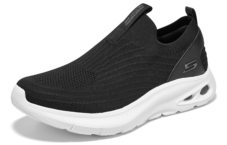 Lookbook Skechers Bob's Unity Sepatu 'Hitam Putih' 118076-BLK
