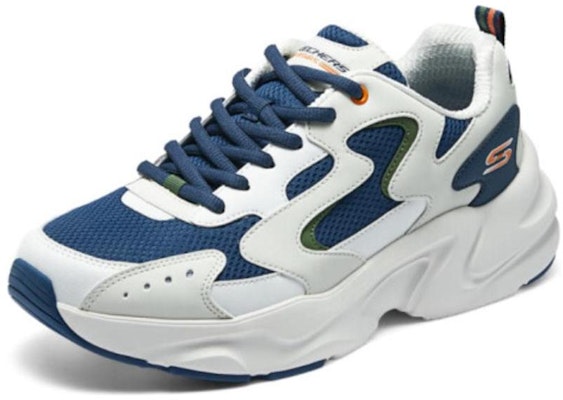 スケッチャーズ ロー "ホワイトブルー" (Sukecchaazu Roo "Howaito Buruu") 118324-NVMT Lookbook スケッチャーズ ロー "ホワイトブルー" (Sukecchaazu Roo "Howaito Buruu") 118324-NVMT