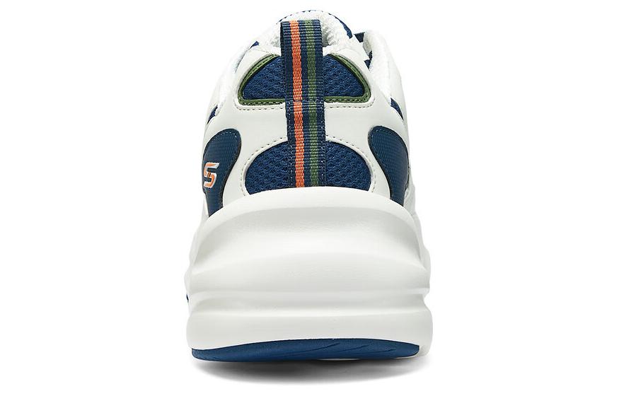 Shop スケッチャーズ ロー "ホワイトブルー" (Sukecchaazu Roo "Howaito Buruu") 118324-NVMT