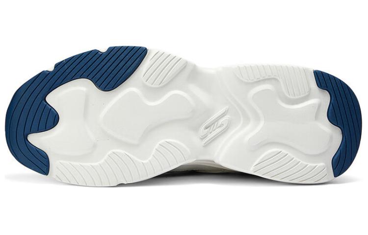 Purchase スケッチャーズ ロー "ホワイトブルー" (Sukecchaazu Roo "Howaito Buruu") 118324-NVMT