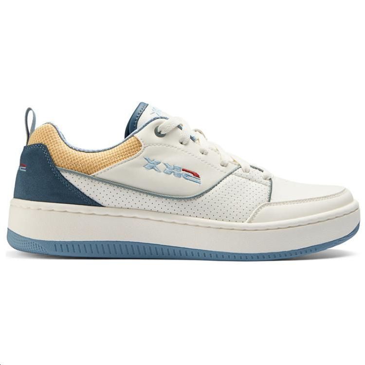 Sizing スケッチャーズ ロー "白青黄" (Sukecchaazu Roo "Shiro Ao Ki") 232850-WBL