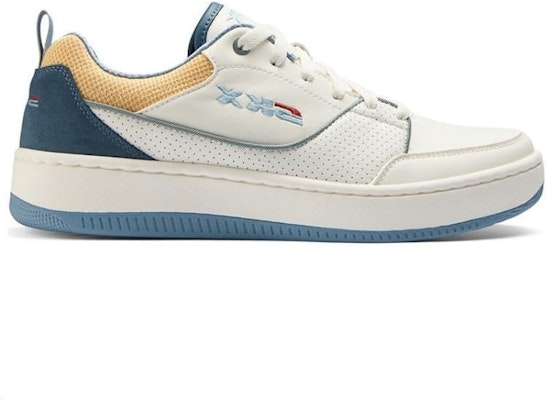 スケッチャーズ ロー "白青黄" (Sukecchaazu Roo "Shiro Ao Ki") 232850-WBL Sizing スケッチャーズ ロー "白青黄" (Sukecchaazu Roo "Shiro Ao Ki") 232850-WBL