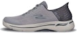 Skechers Rendah Kelabu 'Tahan Lama Tak Licin' 216258-GRY