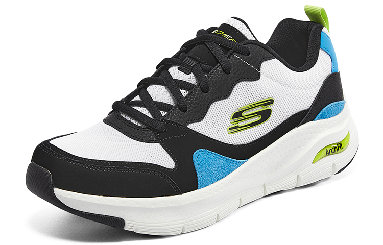 Skechers Arch Fit 'White Black Multicolor' 圖 3