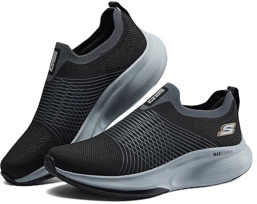 スケッチャーズ ローカット 黒/グレー 216582-BKCC Order スケッチャーズ ローカット 黒/グレー 216582-BKCC