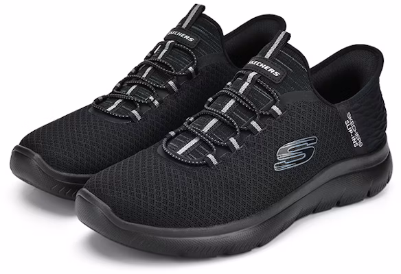 Skechers Slip-On Tennis Shoes 'Black' 232457-BBK Purchase Skechers Slip-On Tennis Shoes 'Black' 232457-BBK