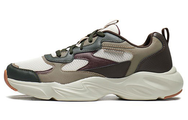 Buy Skechers D'Lites 'Coklat Putih Hijau' 51936-BRMT