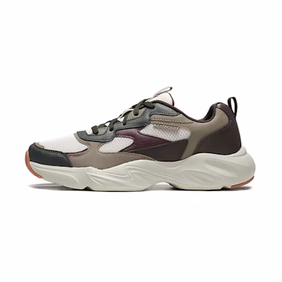 Skechers D'Lites 'Brown White Green'