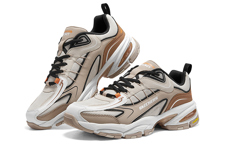 Skechers Rockport Shoes 'Beige Brown Black' 圖 4