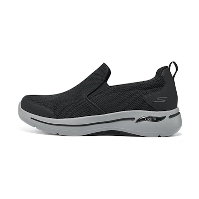 Skechers Go Walk Arch Fit-Conference 'Black Grey'