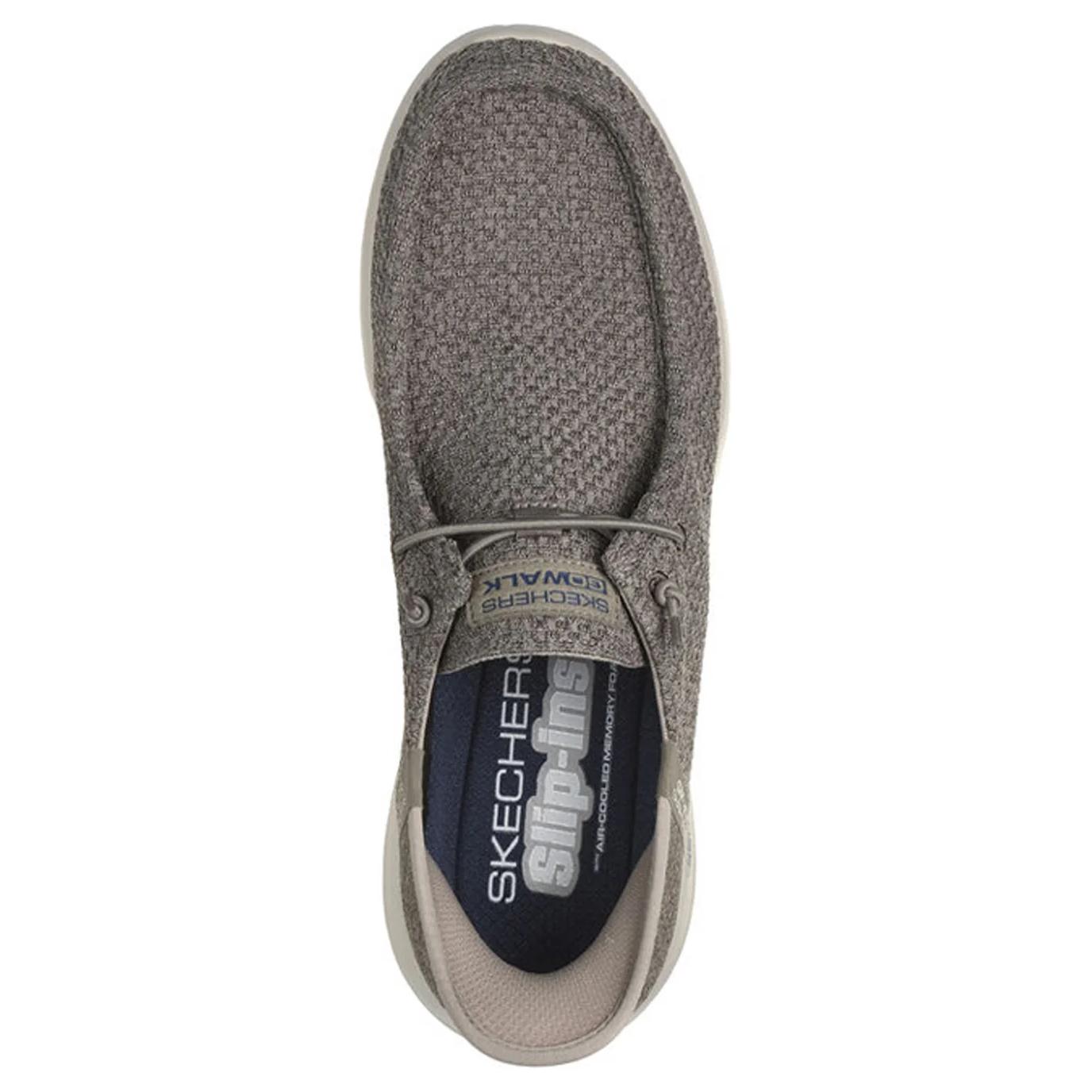 Shop Skechers Low Top 'Grey Brown' 216285-TPE