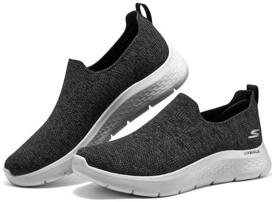 Skechers 輕便耐磨透氣 低幫 生活休閒鞋 男款 灰黑色 Lookbook Skechers 輕便耐磨透氣 低幫 生活休閒鞋 男款 灰黑色