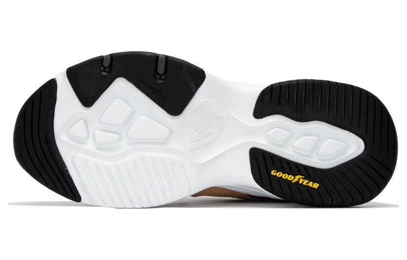 Skechers D'lites Sneakers 'Beige Black Tan' 圖 6