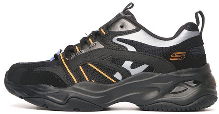 Skechers Casual Daddy's Shoes 'Black Silver Orange' 237410-BKOR Buy Skechers Casual Daddy's Shoes 'Black Silver Orange' 237410-BKOR