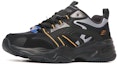 Lookbook Skechers Kasual Daddy's Shoes 'Hitam Perak Oren' 237410-BKOR