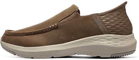 Skechers Low Top Brown 'Versatile Business Casual' 204866-DSRT Skechers Low Top Brown 'Versatile Business Casual' 204866-DSRT
