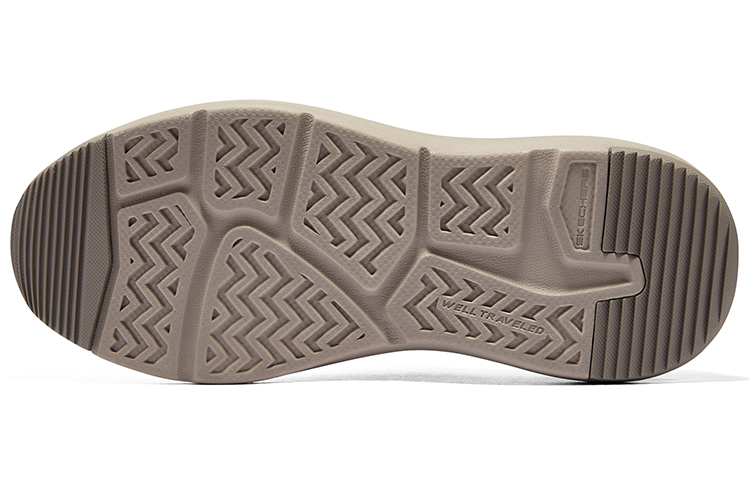 Details for Skechers 商務休閒百搭 耐磨透氣 低筒 生活休閒鞋 男款 棕色