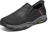 Lookbook Skechers Slip-ins Relaxed Fit Craster Lanigan 'Hitam Tulen' 204847-BLK