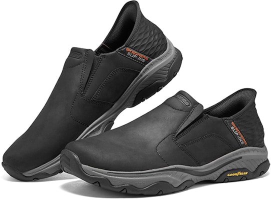 Skechers Slip-ins Relaxed Fit Craster Lanigan 'Hitam Murni' 204847-BLK Shop Skechers Slip-ins Relaxed Fit Craster Lanigan 'Hitam Murni' 204847-BLK