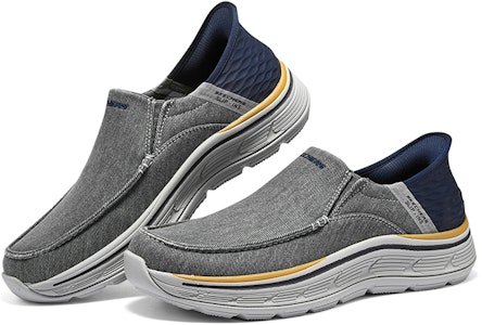 스케쳐스 리맥스드-페닉 슬립온 '그레이 블루' 204839-BLU Shop 스케쳐스 리맥스드-페닉 슬립온 '그레이 블루' 204839-BLU