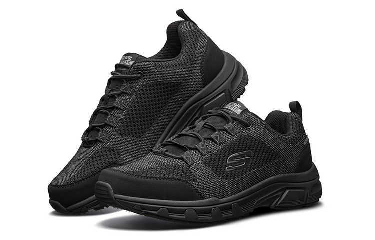 Skechers Low Top Lace-Up 'All Black' 圖 3