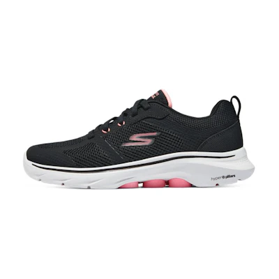 Skechers Low Top Running Shoe 'Black Shock-Absorbing Breathable'