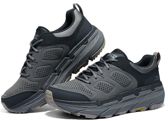Skechers Max Cushioning Premier Sienna Trail Running Shoes 'Grey Black' 220589C-CHAR Lookbook Skechers Max Cushioning Premier Sienna Trail Running Shoes 'Grey Black' 220589C-CHAR