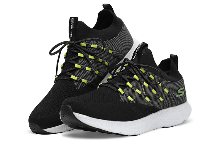 Skechers Low Top Running Shoes 'White Black' 圖 3