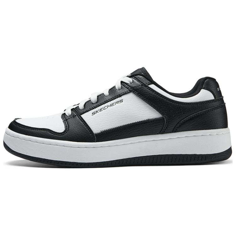 Skechers Low Top Sneaker 'Black and White' 232478-WBK