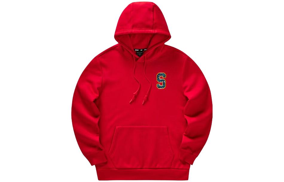 Skechers Lunar New Year Hoodie Unisex Rabbit Year Knit Pullover Racer Red L123U031-001W