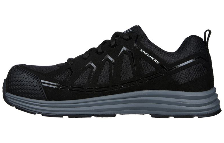 Skechers Malad II Comp Toe 'Black' 200127-BLK