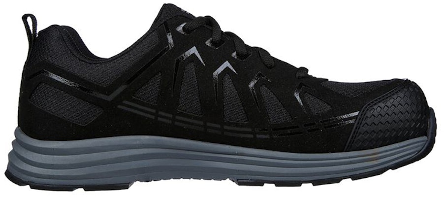 Skechers Malad II Punta de Compresión 'Negro' 200127-BLK Order Skechers Malad II Punta de Compresión 'Negro' 200127-BLK
