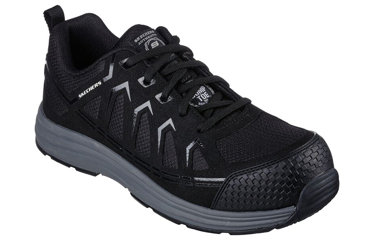 Lookbook Skechers Malad II Comp Toe 'Black' 200127-BLK